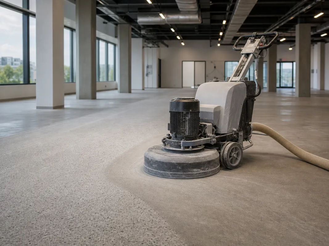 commercial epoxy flooring Atlanta surface preparation before coating