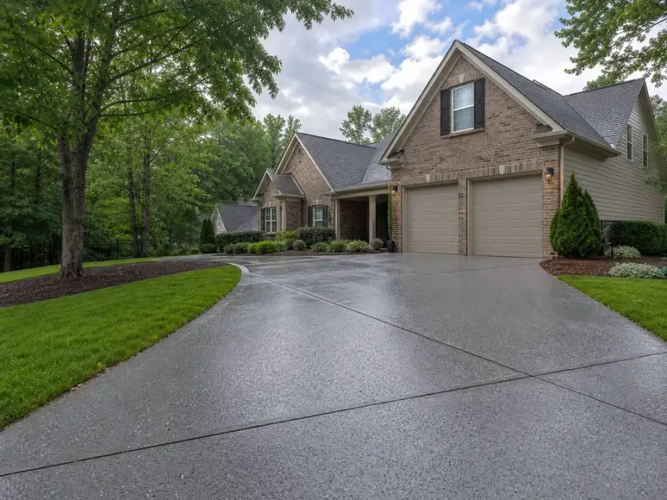 driveway coating atlanta maintained residential driveway coating after rain