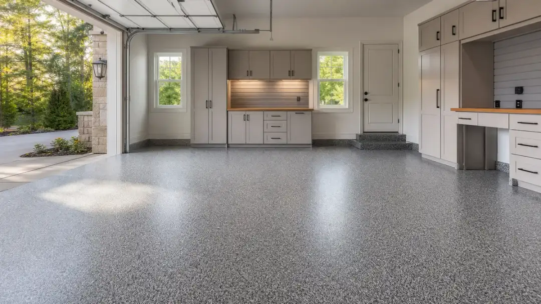 Garage Glow Final residential garage floor coating by Garage Glow in Greater Atlanta